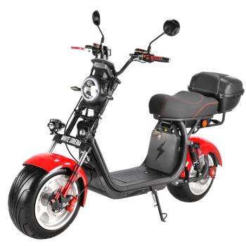 Электроскутер CityCoco White Siberia Pro 2WD 4000W Красный